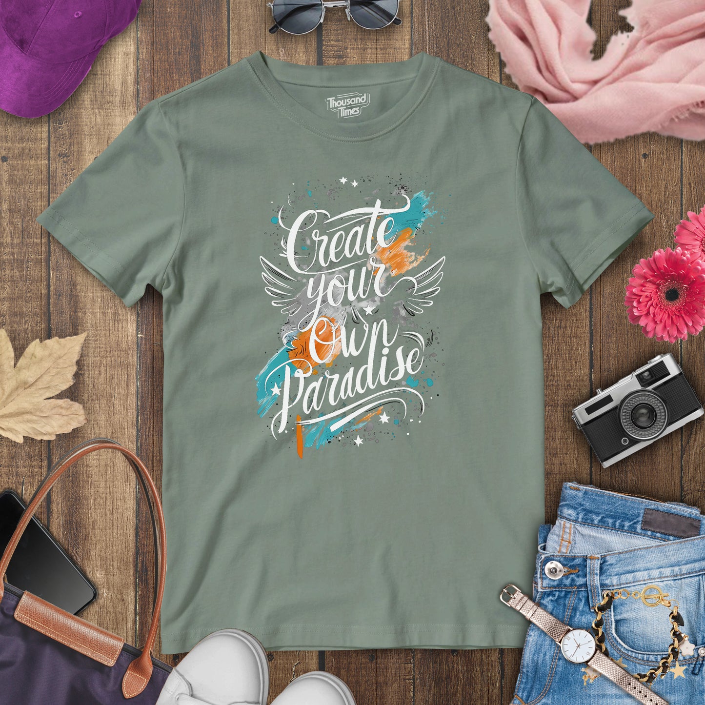 Create your own paradise Unisex T-Shirt