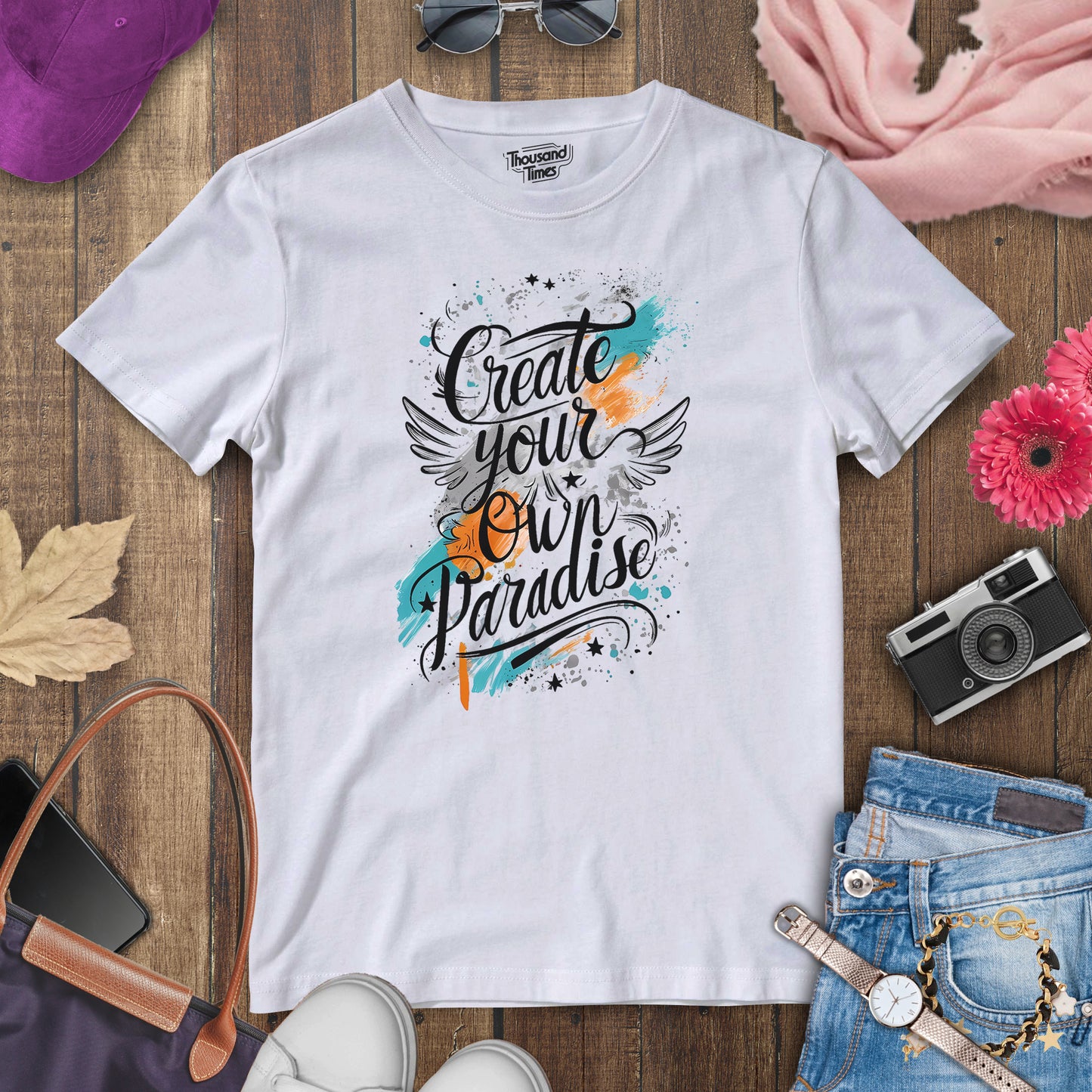 Create your own paradise Unisex T-Shirt