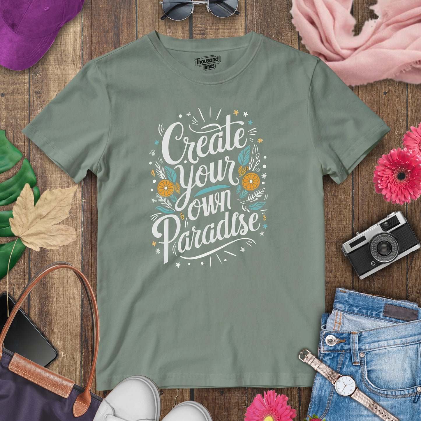 Create your own paradise Unisex T-Shirt