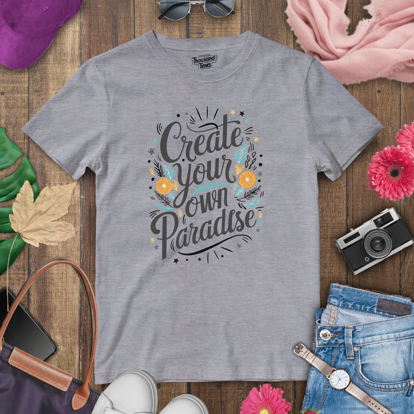 Create your own paradise Unisex T-Shirt