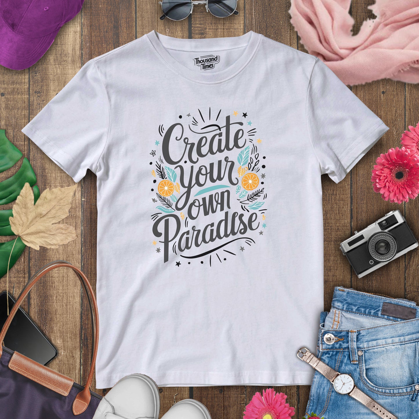 Create your own paradise Unisex T-Shirt