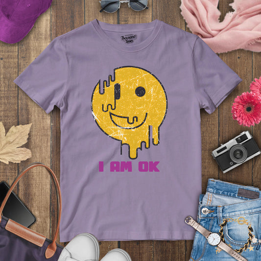 Smile "I'm ok" women's T-Shirt