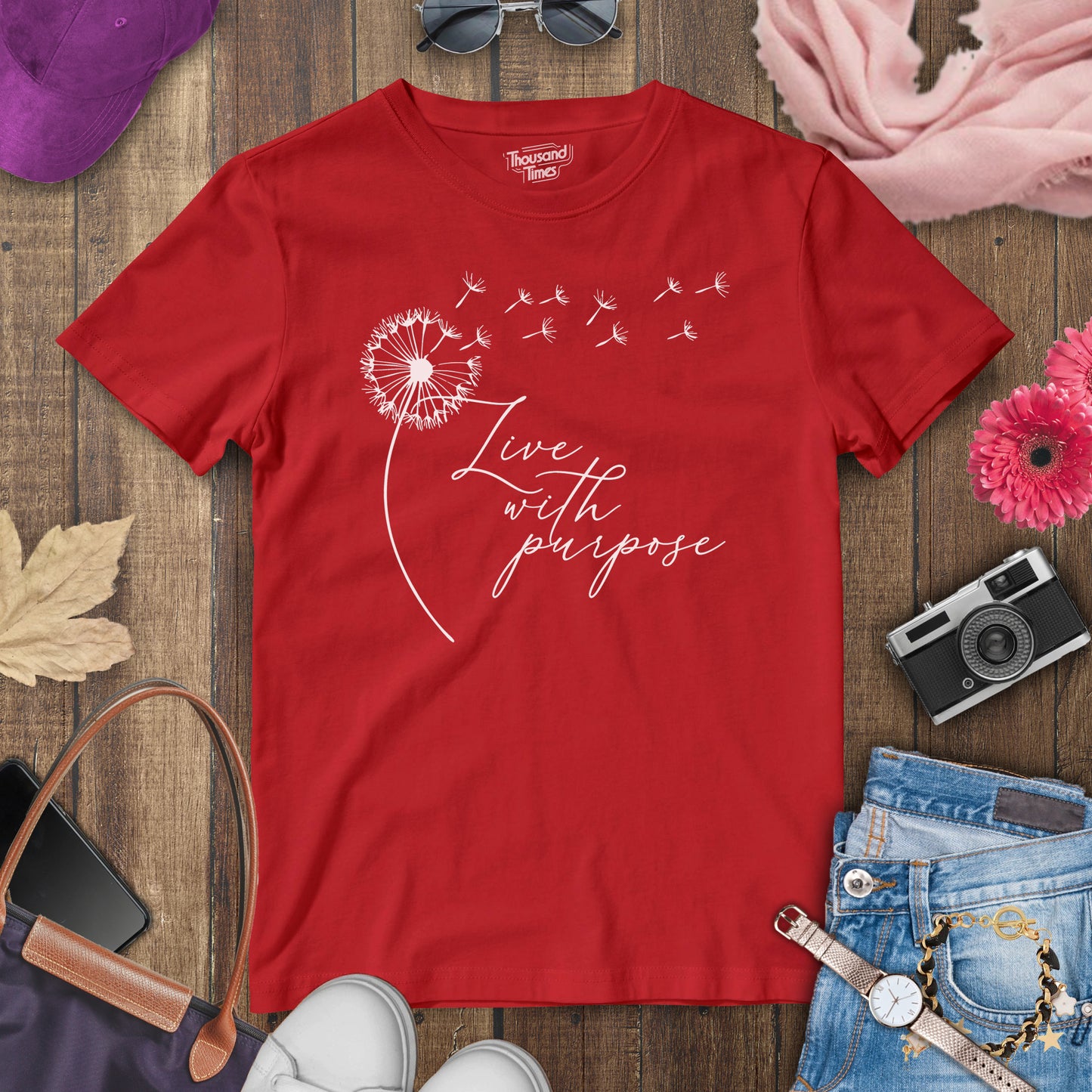 "Live with purpose" women's T-Shirt