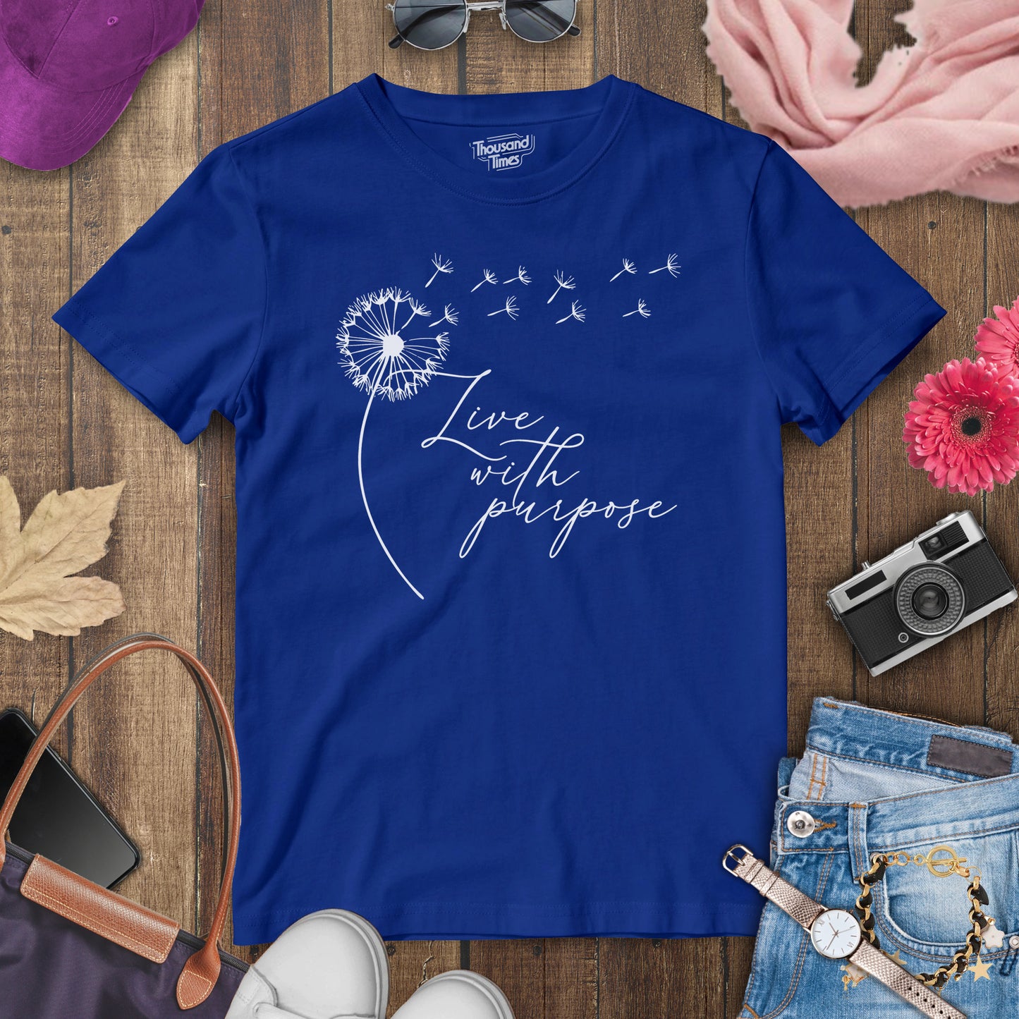 "Live with purpose" women's T-Shirt