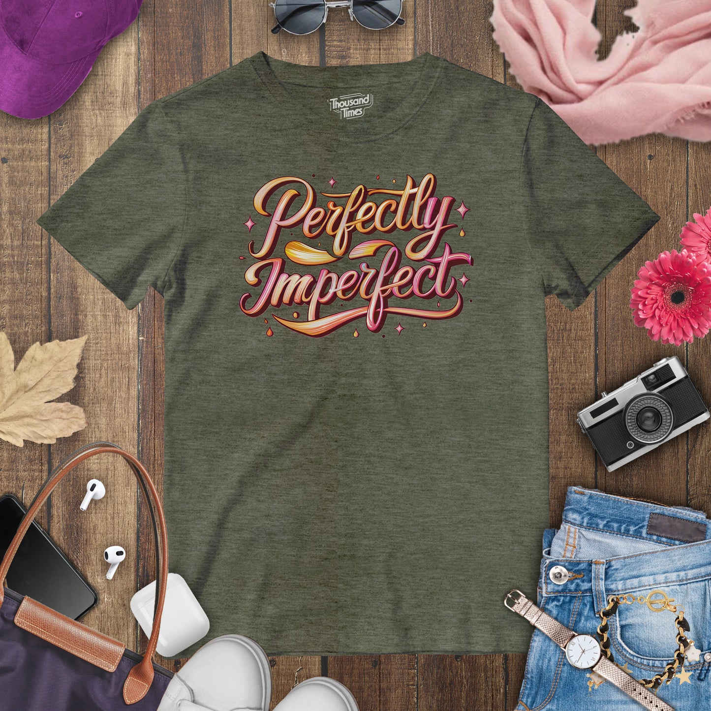 'Perfectly Imperfect' women's T-shirt