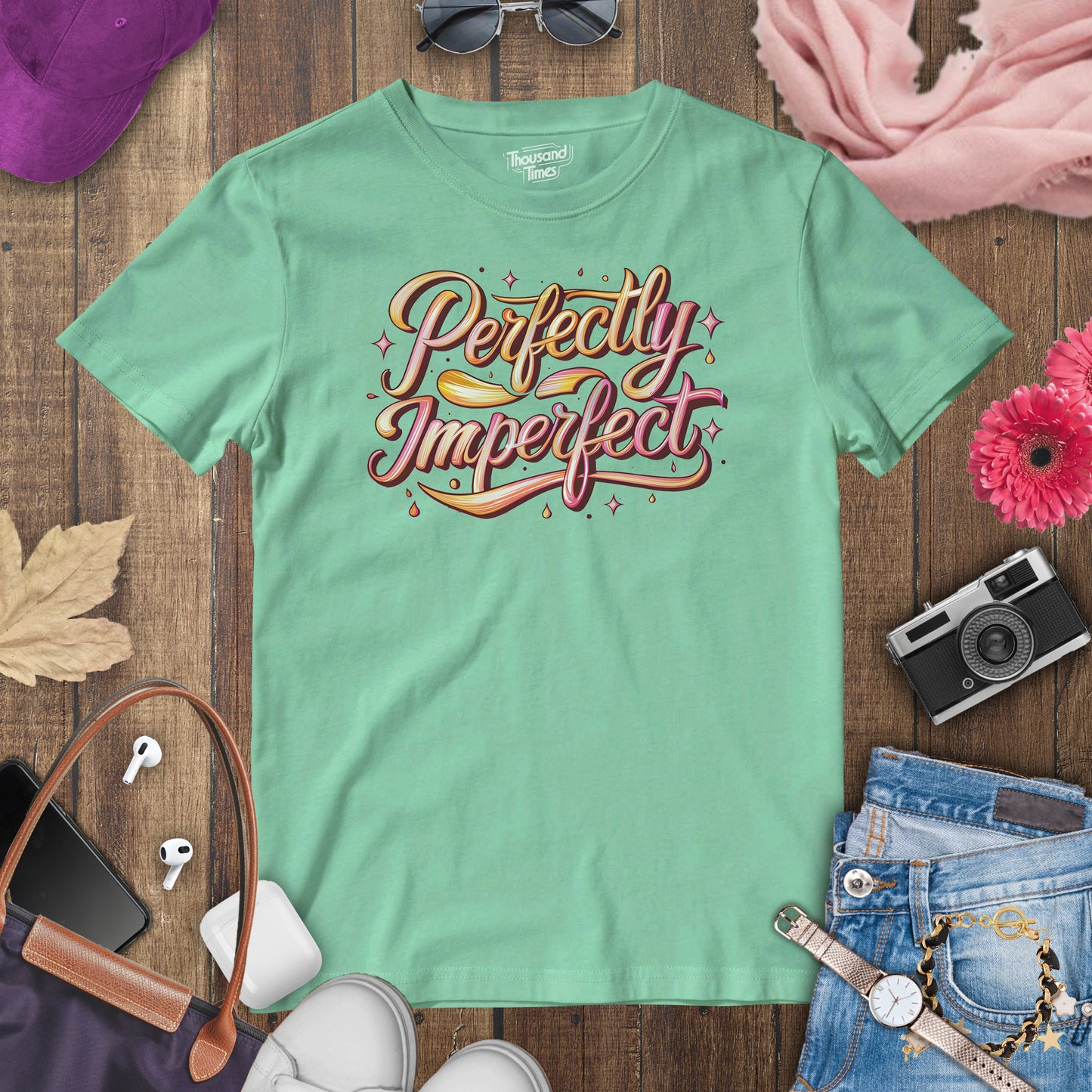 'Perfectly Imperfect' women's T-shirt