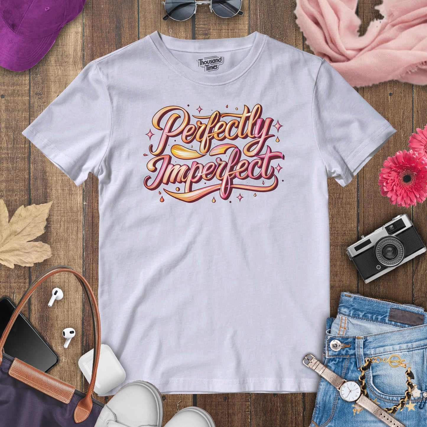 'Perfectly Imperfect' women's T-shirt