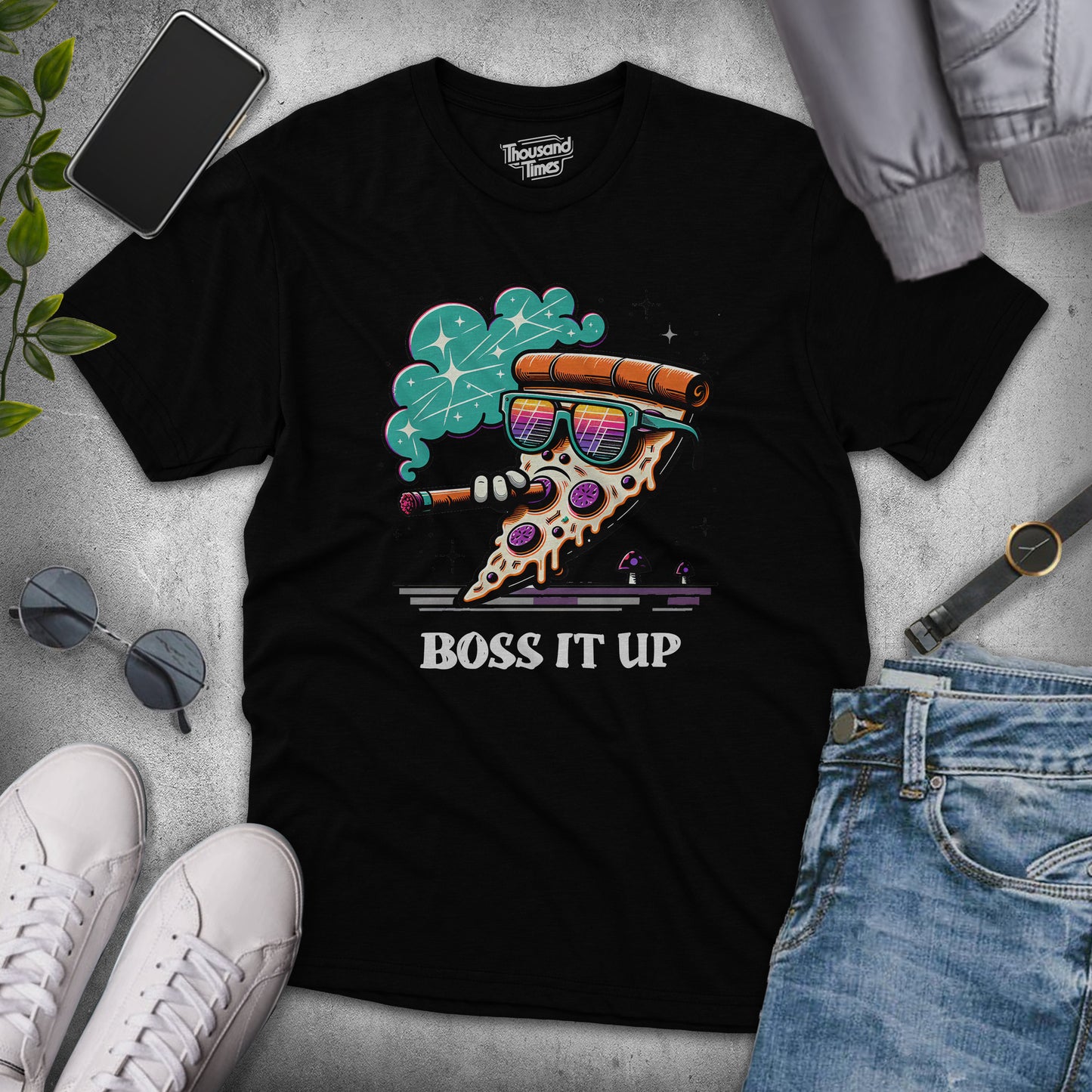 'Boss it up'  Pizza Unisex T-Shirt