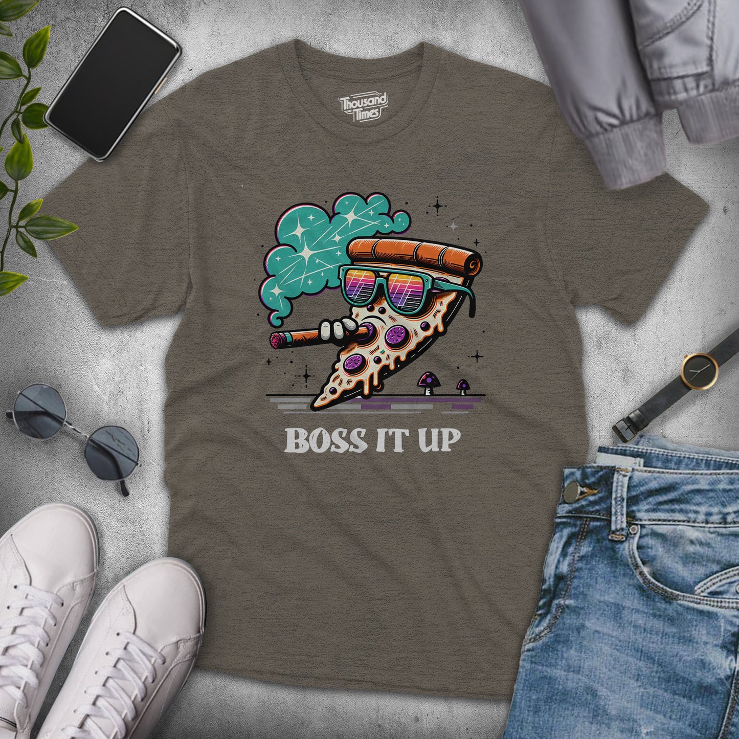 'Boss it up'  Pizza Unisex T-Shirt