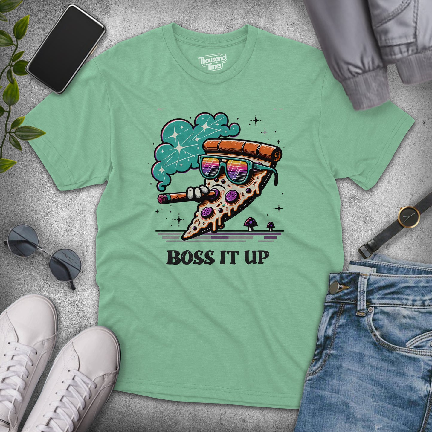 'Boss it up'  Pizza Unisex T-Shirt