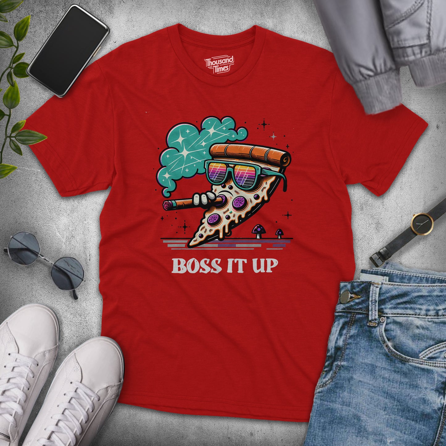 'Boss it up'  Pizza Unisex T-Shirt