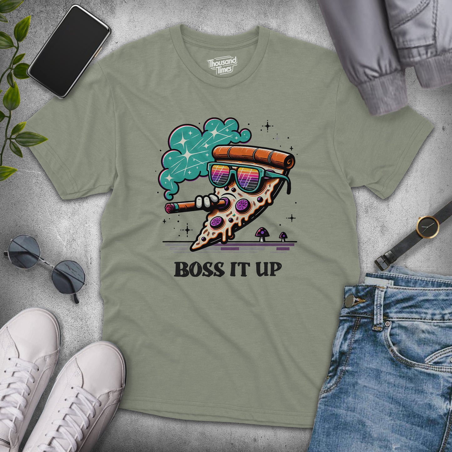 'Boss it up'  Pizza Unisex T-Shirt