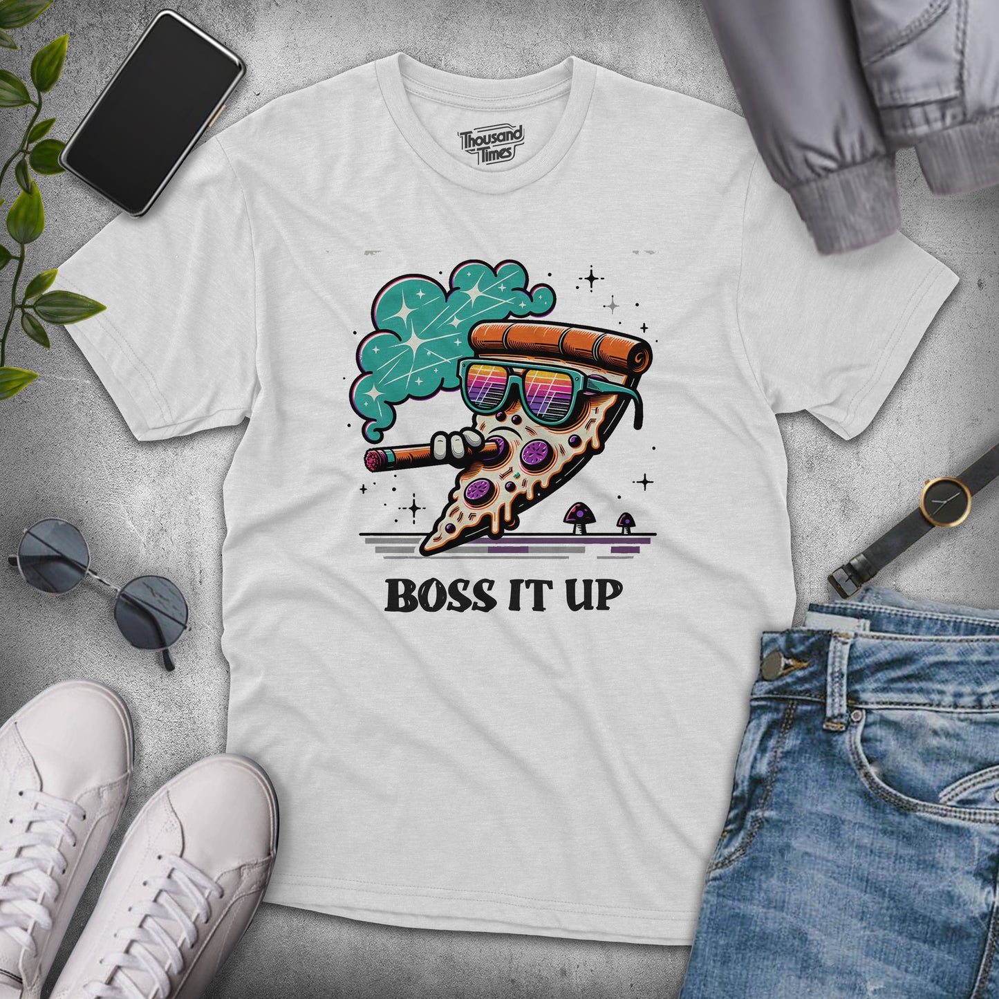 'Boss it up'  Pizza Unisex T-Shirt