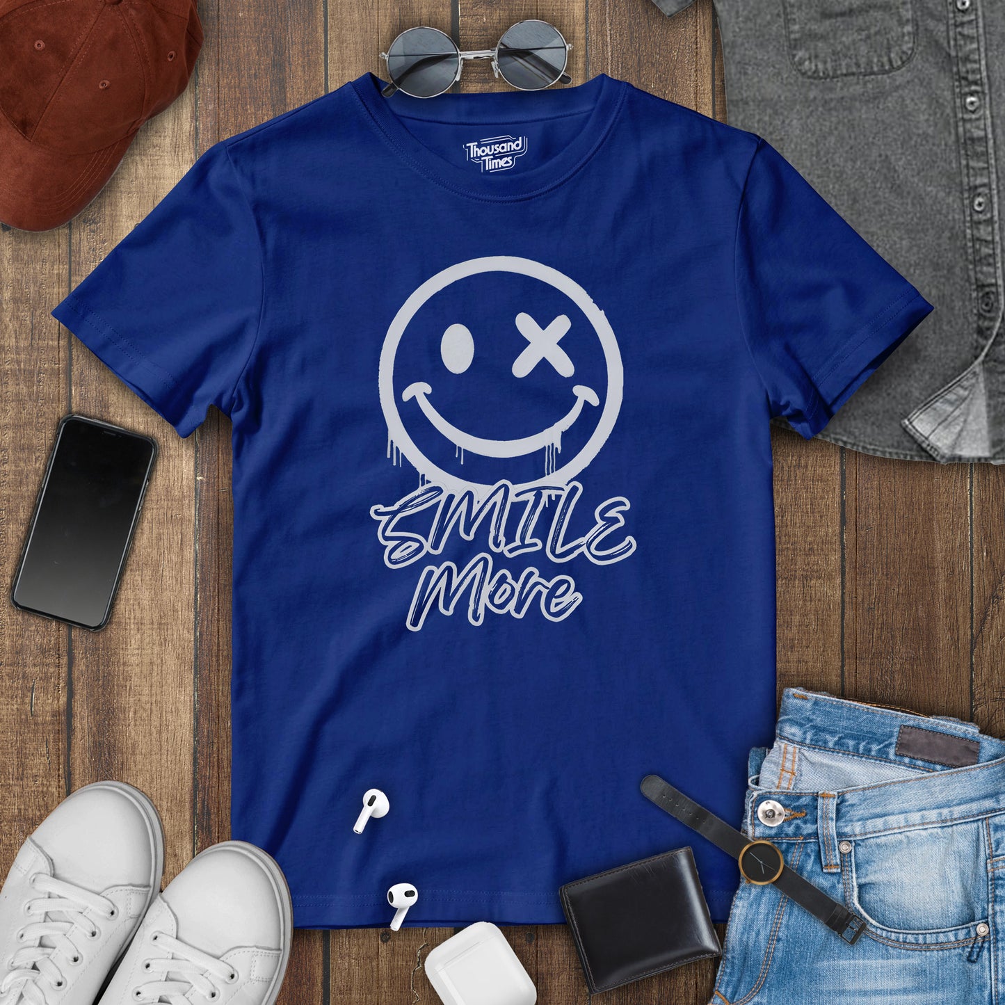 Smile Face "Smile more" T-Shirt