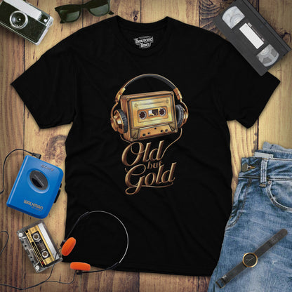 Cassette retro "Old but Gold" T-Shirt