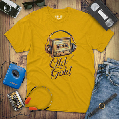 Cassette retro "Old but Gold" T-Shirt