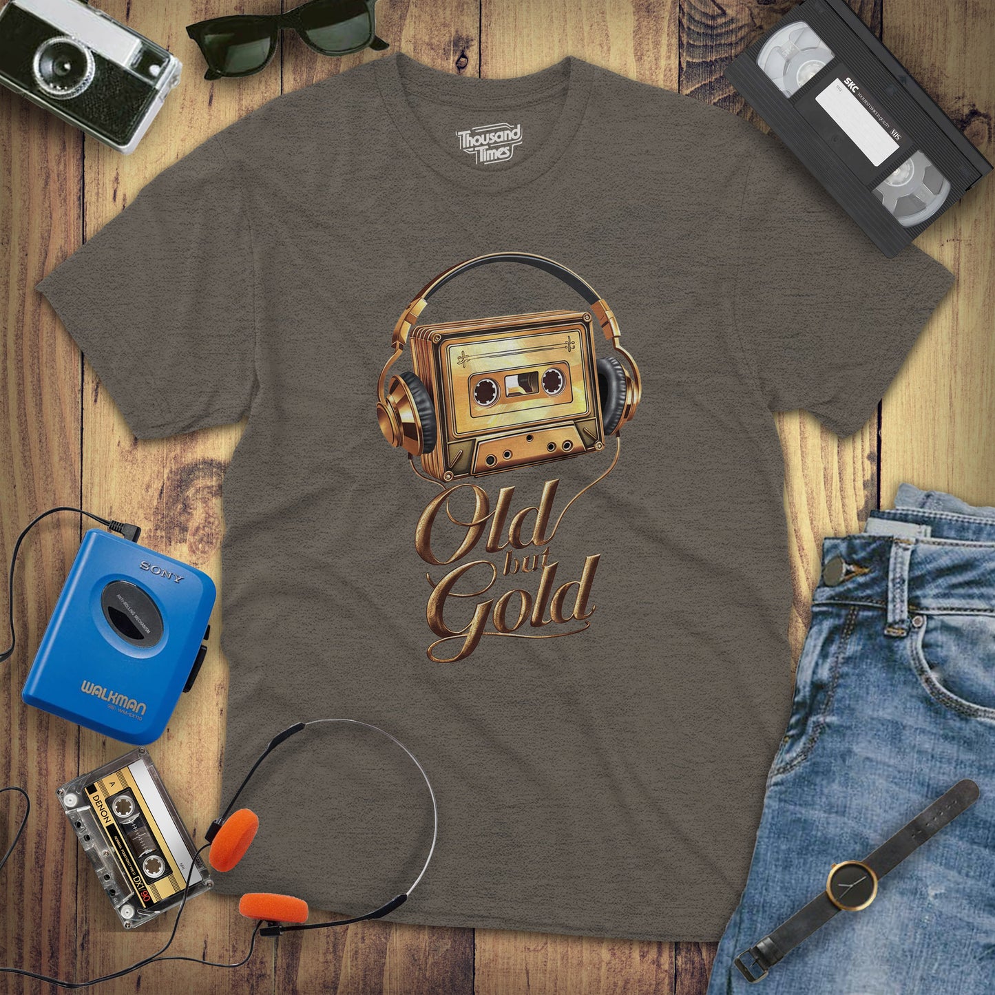 Cassette retro "Old but Gold" T-Shirt