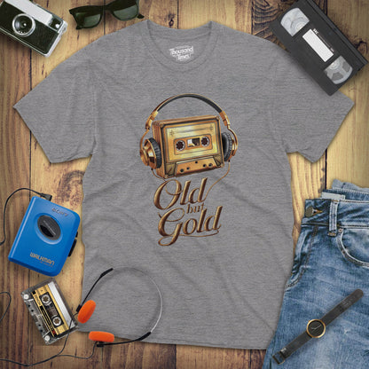 Cassette retro "Old but Gold" T-Shirt